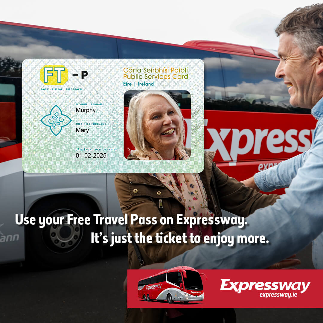 kavanagh bus free travel pass